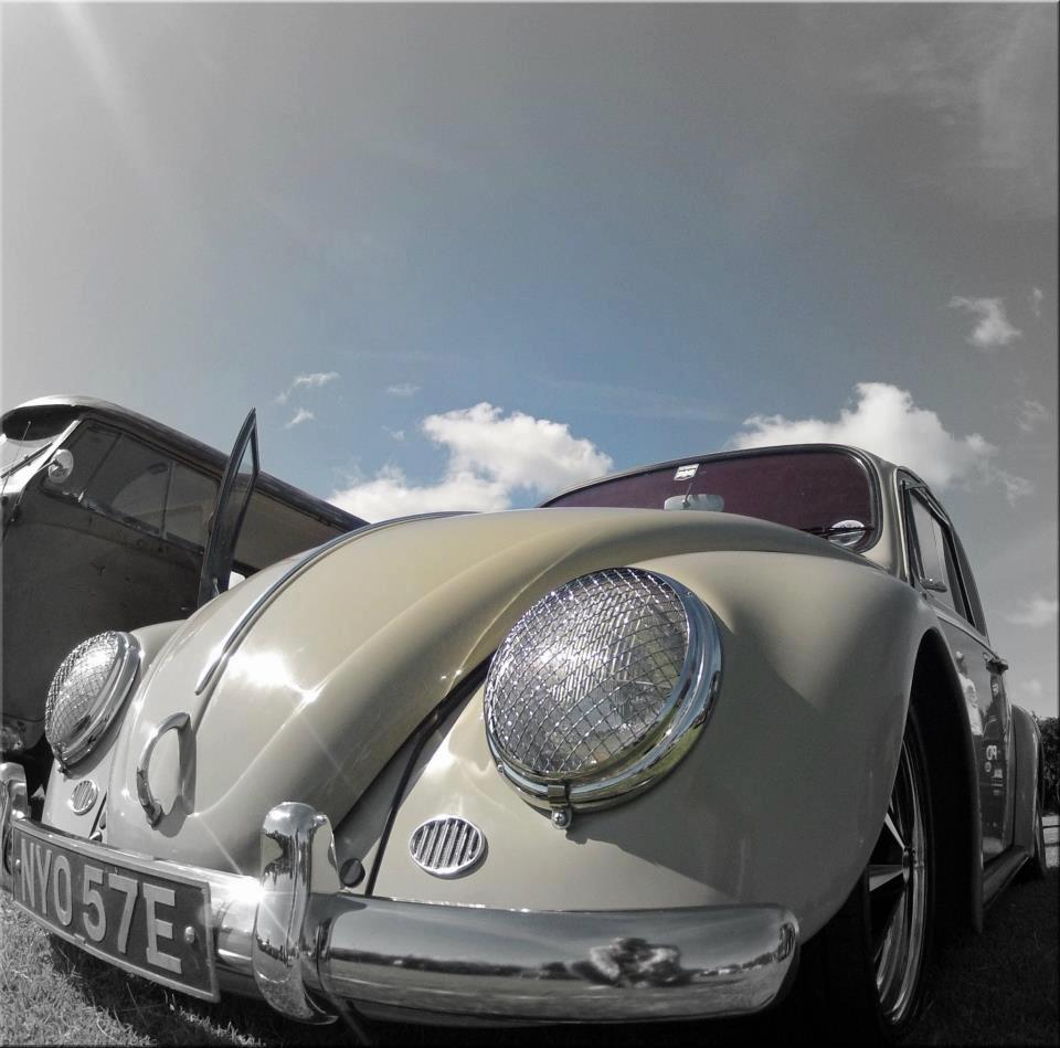 Vintage style Mesh Headlight Grills (splitscreen bus & pre 67 bug)