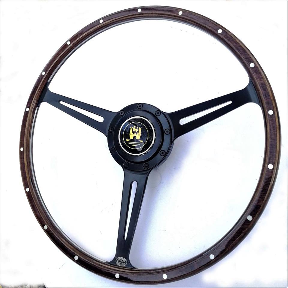 Steering Wheel - Stealth Black - Fits Split Bus.