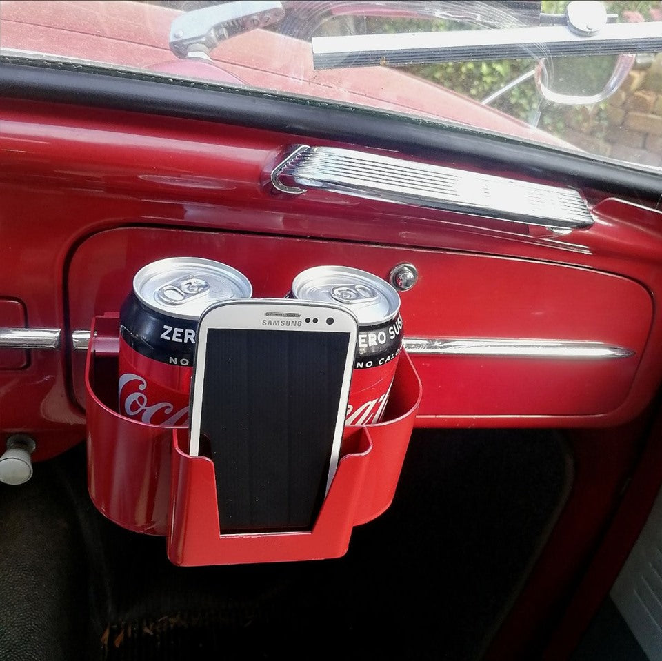 Beetle Dual drink and phone holder.