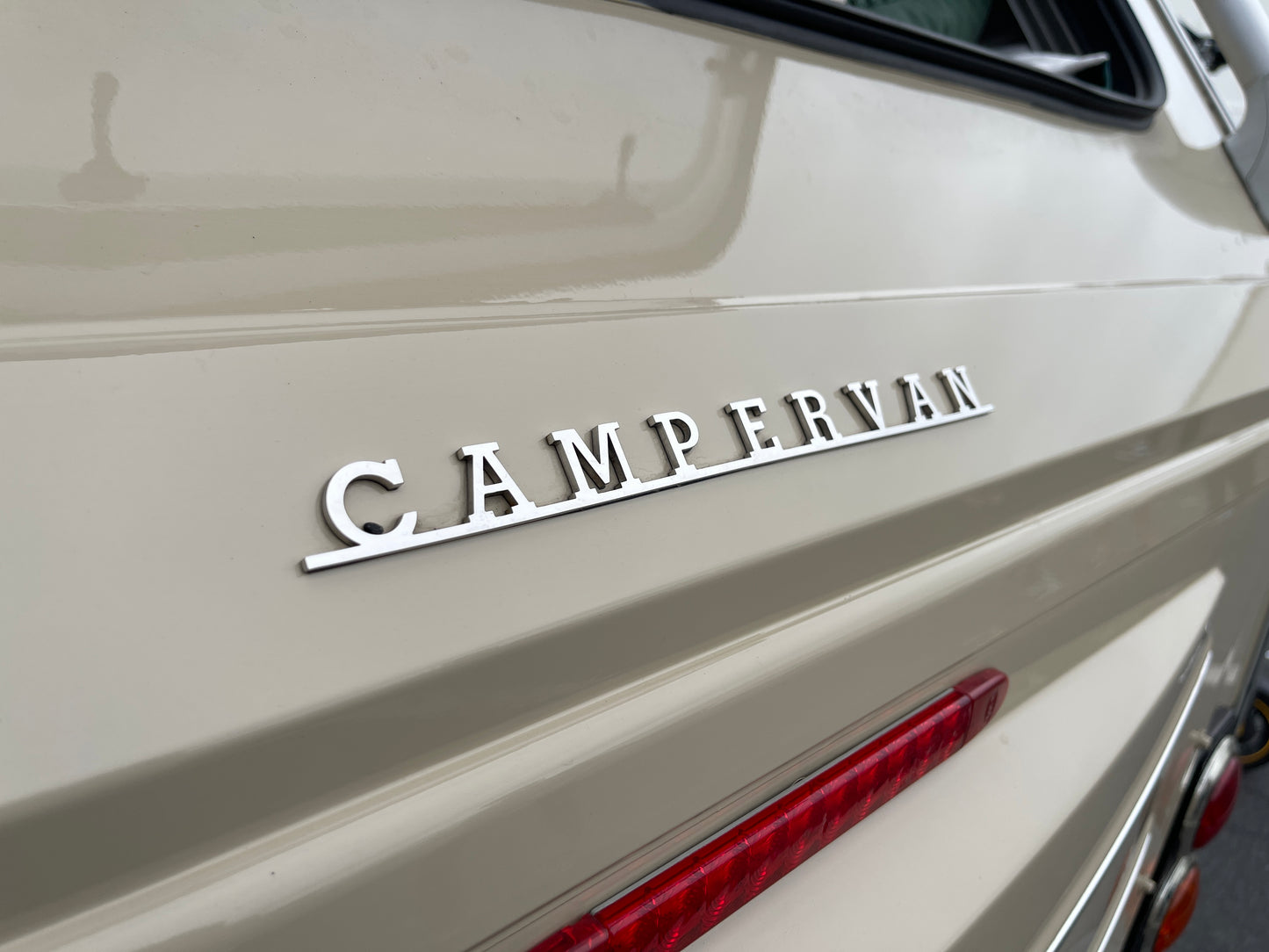 CAMPERVAN Script in stainless steel by AAC