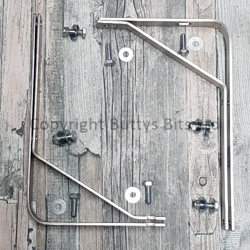 Mud Flap Mounting Brackets Fits '67 and Older Beetle