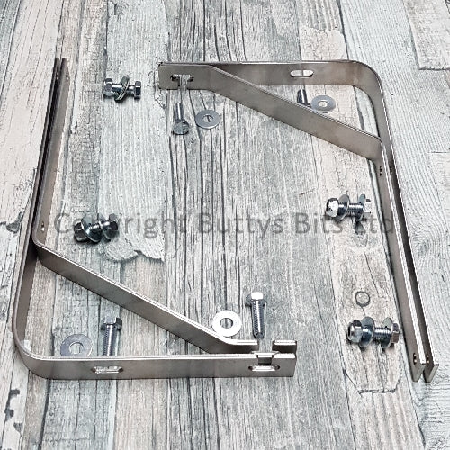Mud Flap Mounting Brackets Fits '67 and Older Beetle