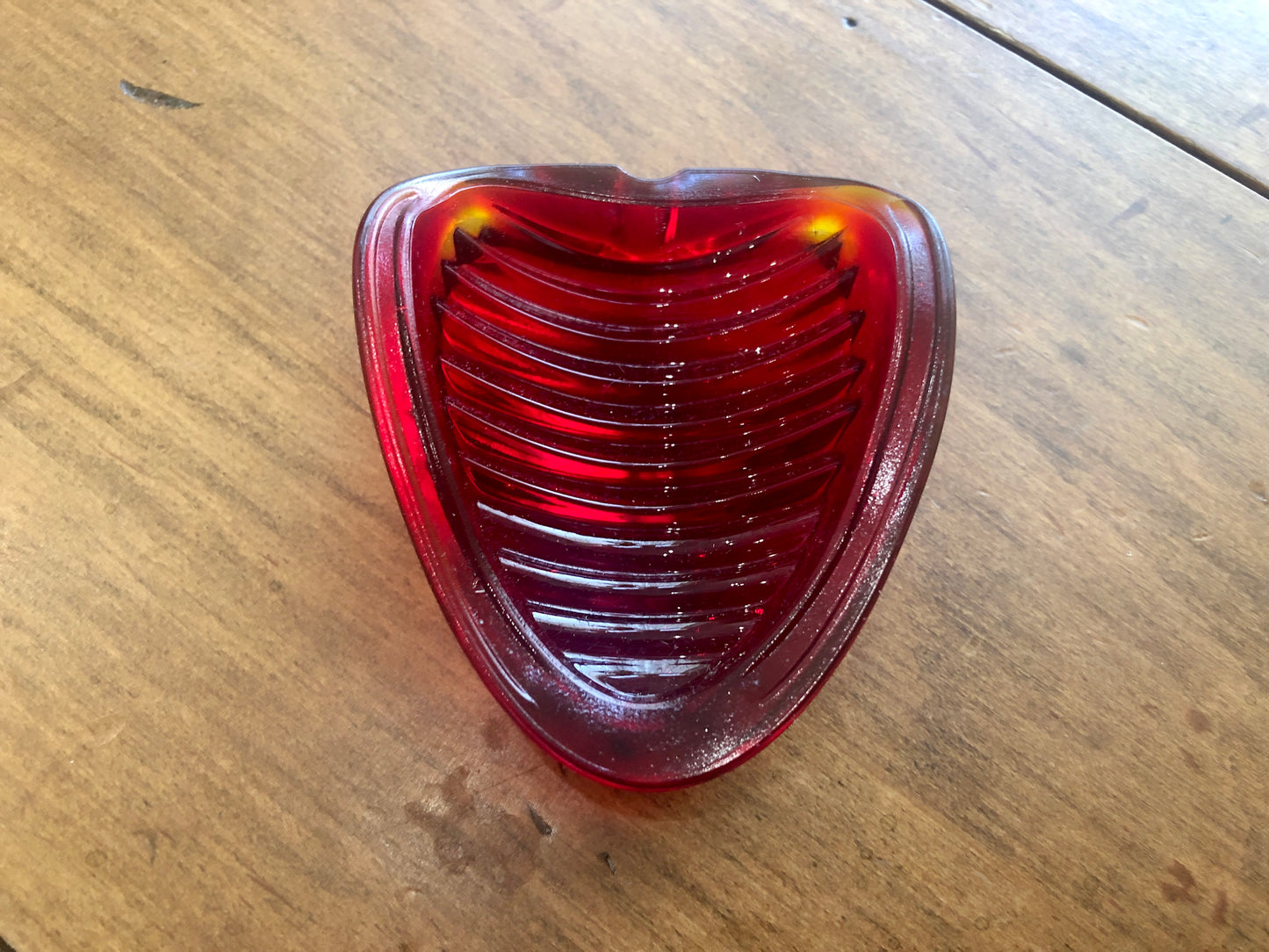 Tail Light Heart Glass Upper Lense Beetle 52-55