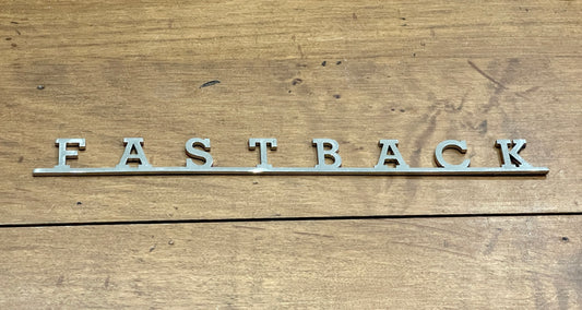 FASTBACK Stainless Steel Script