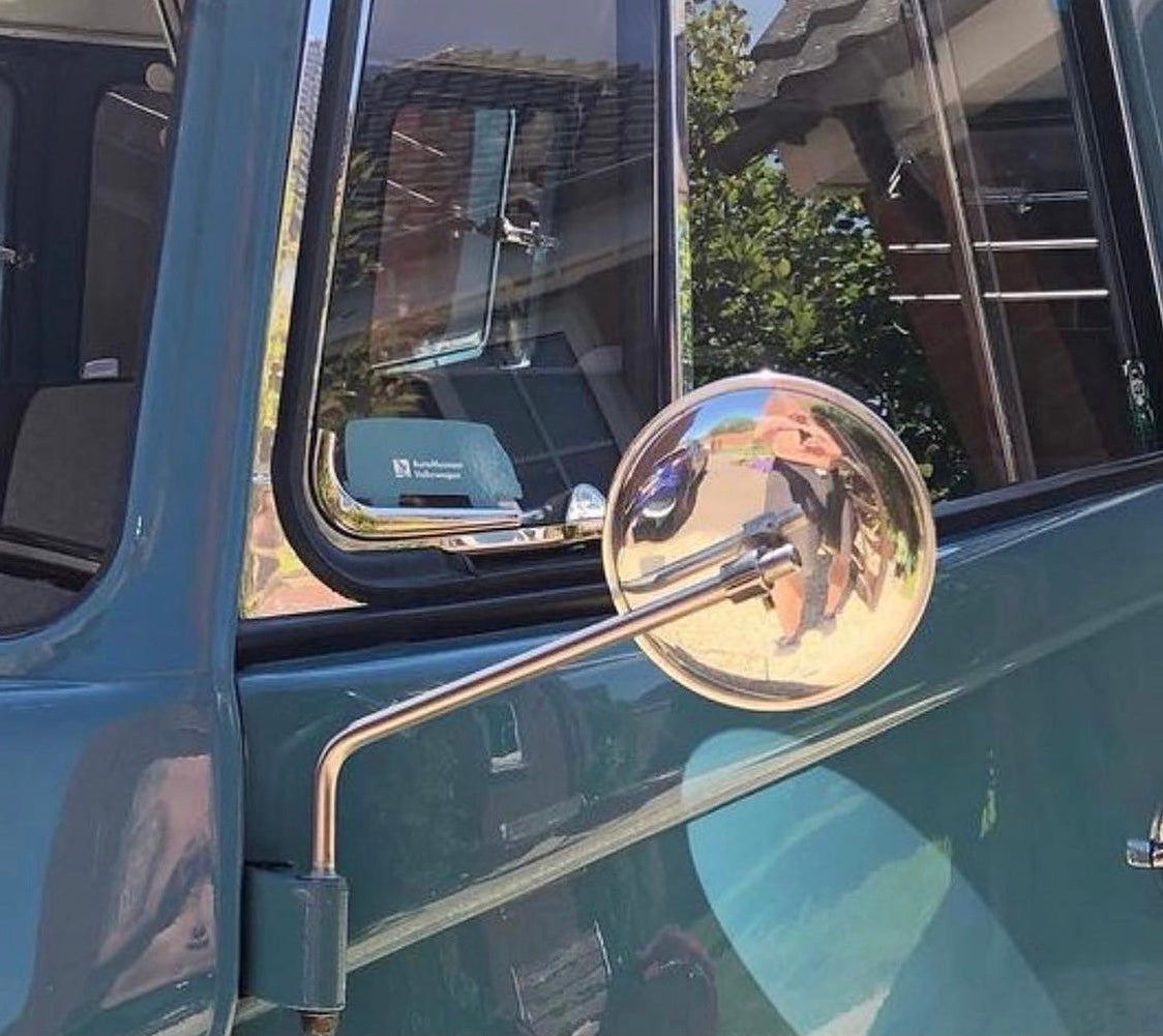 Splitscreen Bus Convex Polished Mirror