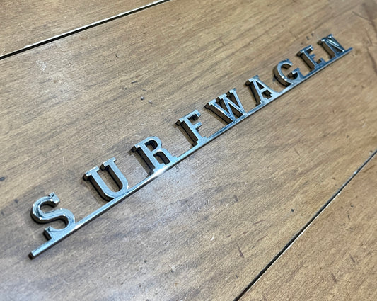 SURFWAGEN Stainless Steel Script