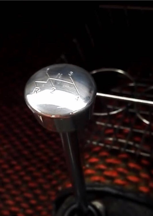 Shifter Knob Polished Aluminum 12mm