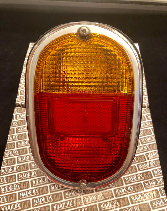 German quality rear light units orange / red lense .