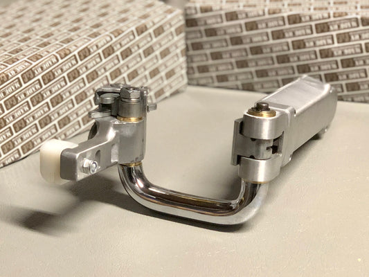 Slider Door Track Runner Unit With Chromed Outer Bracket 68-79 Bus