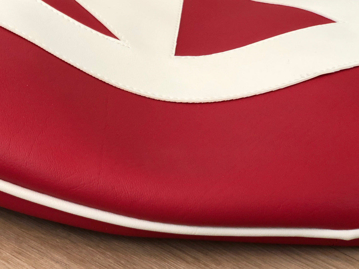 Spare Wheel Cover In Lollipop Red With White Logo