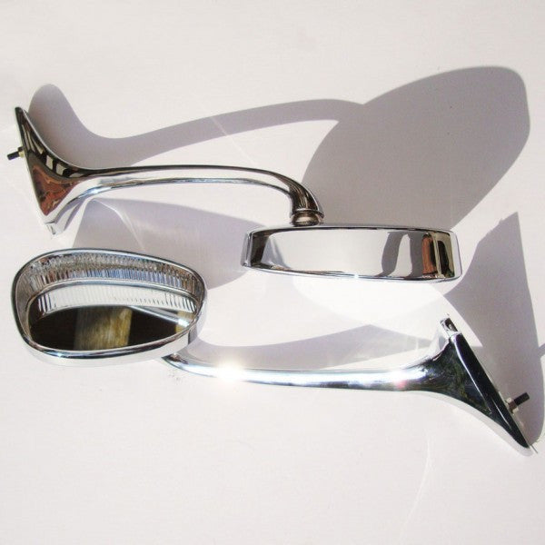 Swan Neck Albert mirrors hooded style.
