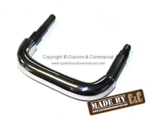 Slider Door Chromed U Shape Bracket Fits Baywindow Bus 68-75