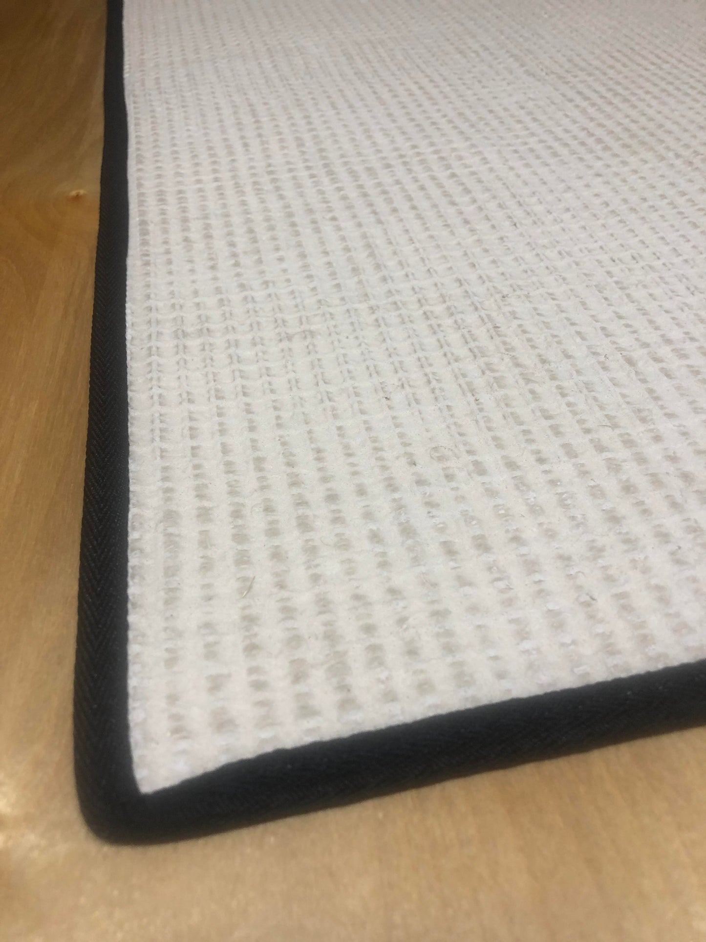 Sisal Outer Wheel Arch Covers Fine Weave fudge with Black color edge trim 1968-1979