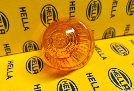 Hella bullet turn signal lense - Orange