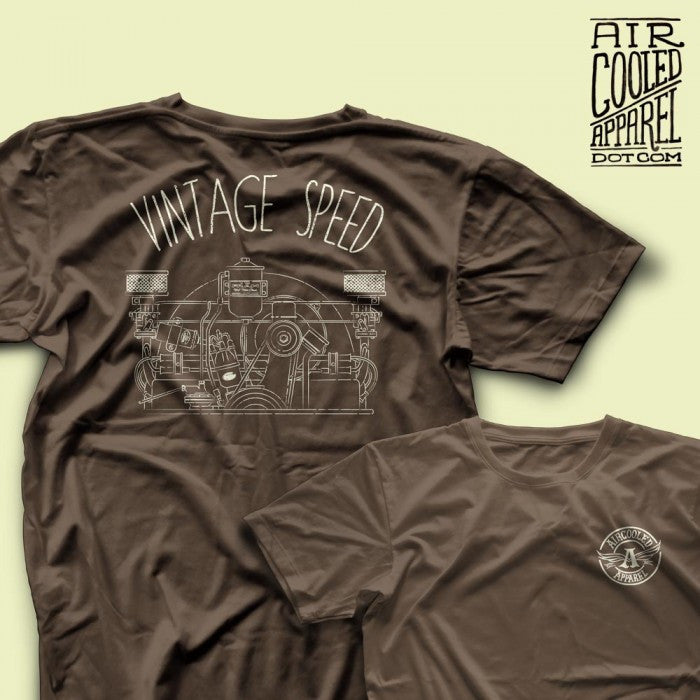 Vintage Speed Brown T-Shirt